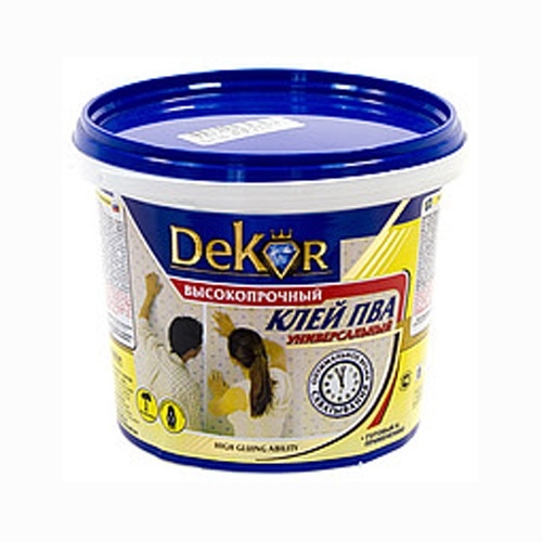 Клей ПВА "DEKOR" универсальный