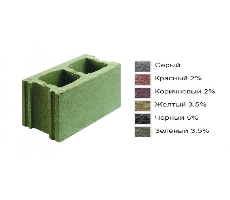 Камень бетонный обычный рядовой 1КБОР-ЦП-1