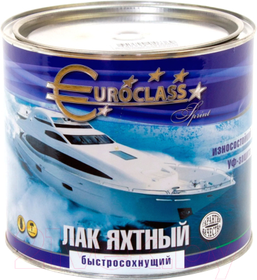 Лак алкидно-уретановый, яхтный EUROCLASS