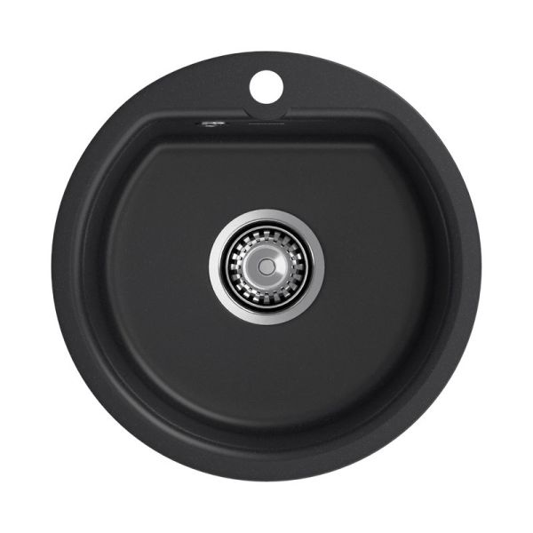 Мойка кухонная GranFest Smart GF-SM435 (черный)