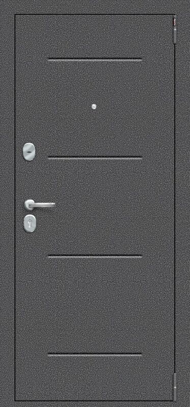 Дверь входная Porta S 104.К32 Антик Серебро/Wenge Veralinga