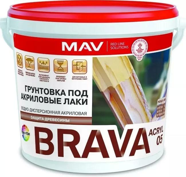 Грунтовка BRAVA ACRYL 05 под акрил краски ВД-АК-05