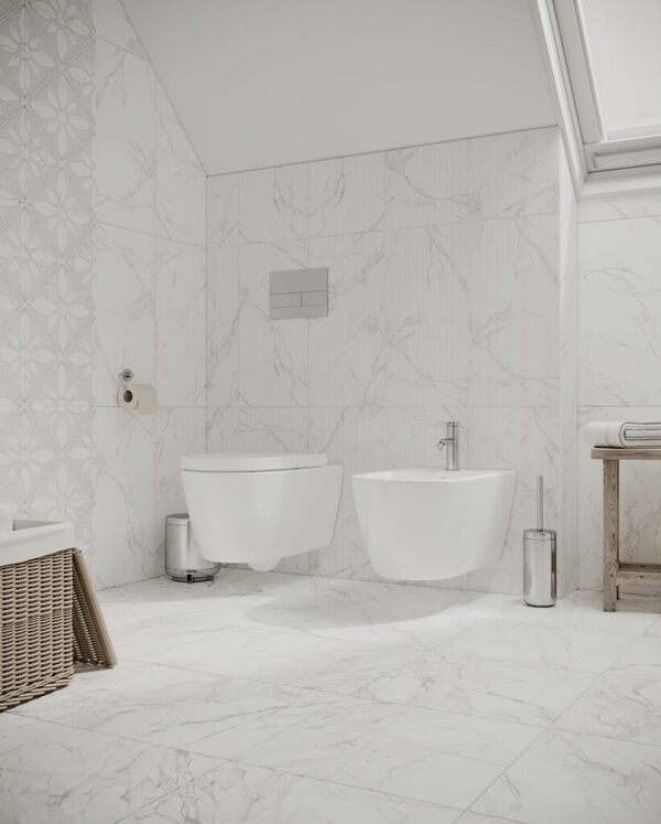 Плитка Beryoza Ceramica Alcazar белый (600x300)