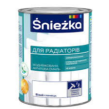 Эмаль акриловая для радиаторов Sniezka