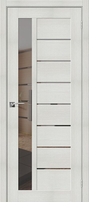 Порта-27 Bianco Veralinga Mirox Grey 200*80
