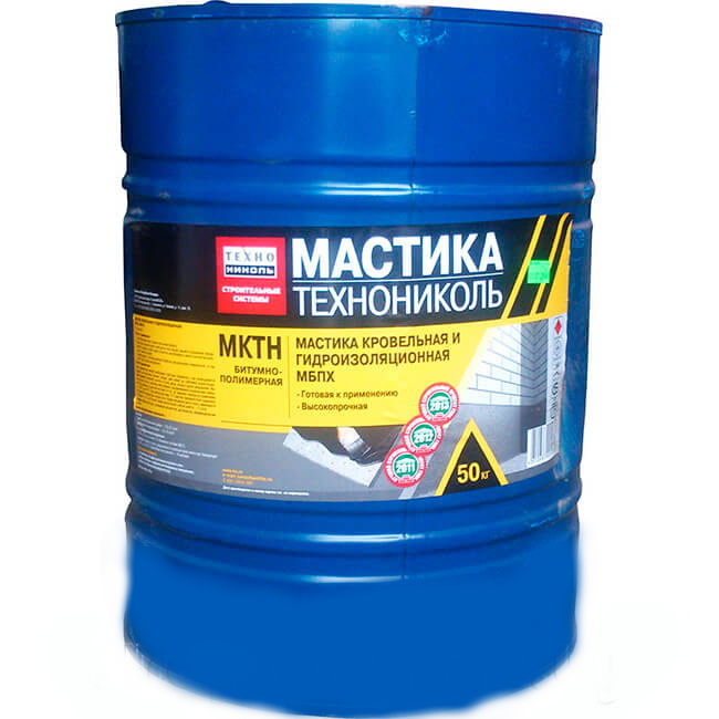 Мастика кровельная и гидроизоляционная ТехноНИКОЛЬ №24 «МКТН» (МБПХ)