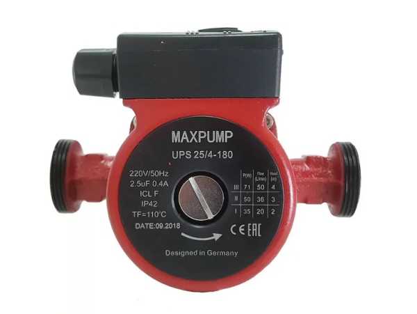 Циркуляционный насос Maxpump UPS 25/4-180