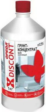 Грунтовка Ореол Дисконт ВД-ВА укрепляющий (1кг)
