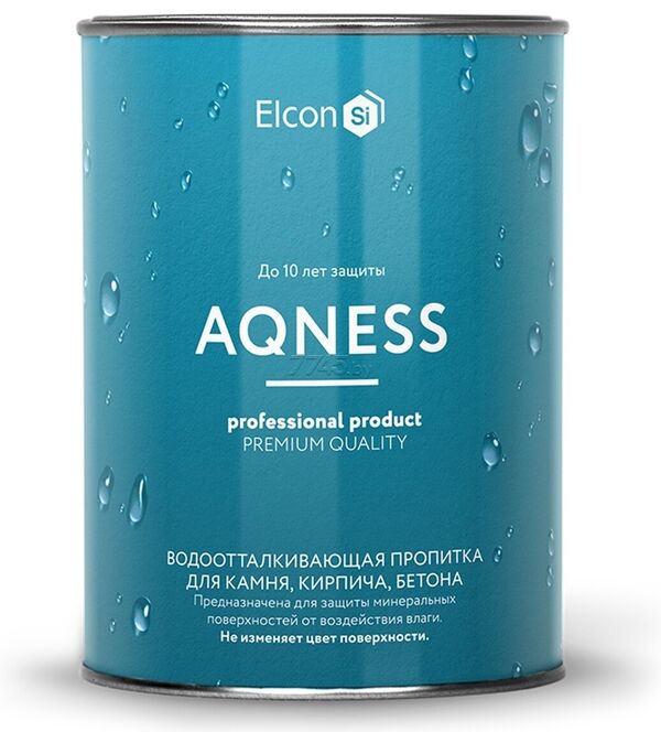 Пропитка гидрофобизирующая кремнийорганическая ELCON Aqness 0,9 л