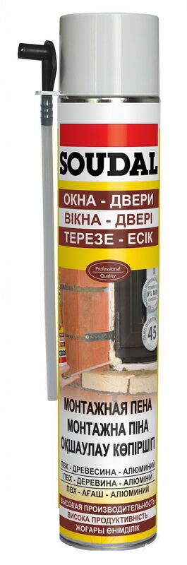 Пена монтажная Soudal Окна-двери