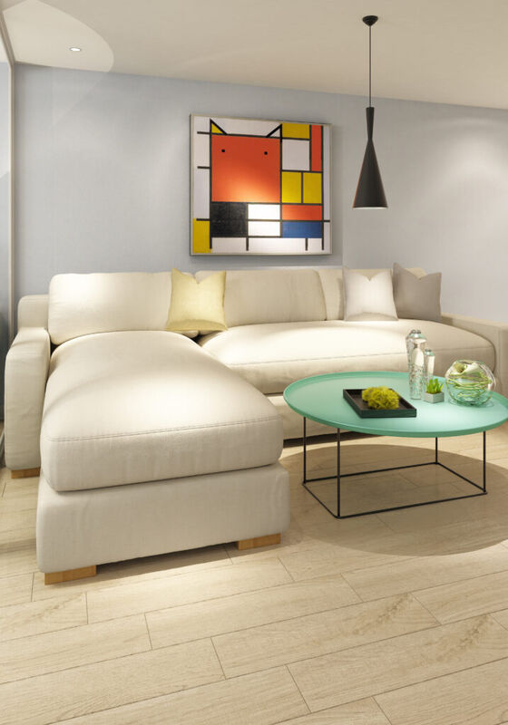 Плитка Beryoza Ceramica Техас GP бежевый (594x147)