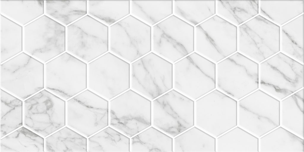 Плитка керамическая MARBLE Гексо для стен 300*600